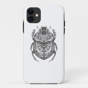 アフリカのカブトムシZendoodle iPhone 11 ケース