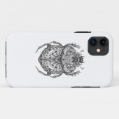 アフリカのカブトムシZendoodle Case-Mate iPhoneケース (裏面(横))