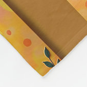 アフリカのキャンバスのアートワークブランケット – ピロー フリースブランケット (角)