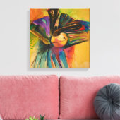 アフリカのキャンバスアート（エヨダンサー） キャンバスプリント (インサイチュ (リビング))