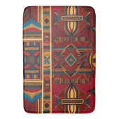 アフリカのキャンバス バスマット (正面縦)