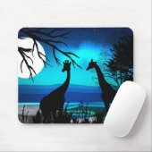 アフリカのキリン マウスパッド (マウス)