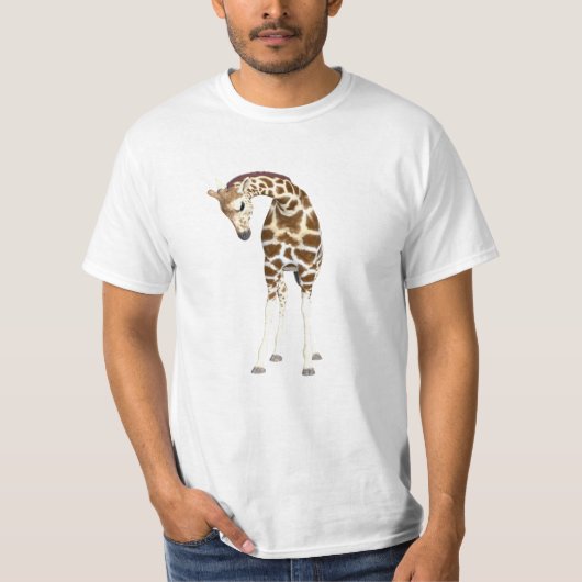 アフリカのキリンTシャツ Tシャツ (正面)