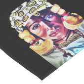 アフリカのクイーン祝ブラック史 ショートテーブルランナー (コーナー)