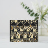 アフリカのクバインスパイアデザイン ポストカード (スタンド正面)