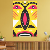 アフリカのクバ族 キャンバスプリント (インサイチュ (リビング))