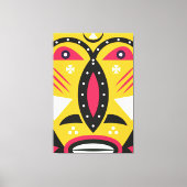 アフリカのクバ族 キャンバスプリント (正面)