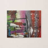 アフリカのクリスマスの出生場面 ジグソーパズル (横)