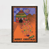 アフリカのクリスマス シーズンカード (正面)