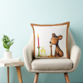 アフリカのクワンザ族の変装した野生動物 クッション (椅子)