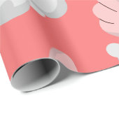 アフリカのケルビエンジェルブラックキュピッド・バレンタイン ラッピングペーパー (ロールコーナー)