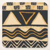 アフリカのコースター スクエアペーパーコースター (正面)