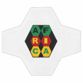 アフリカのサッカー サッカーボール (フラット)