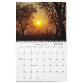 アフリカのサファリで カレンダー (3月 2026)