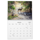 アフリカのサファリのカレンダー カレンダー (1月 2027)