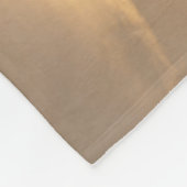 アフリカのサファリのシルエットのフリースブランケット フリースブランケット (角)