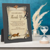 アフリカのサファリサンセット フォトプラーク (側面)