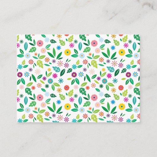 アフリカのサファリ動物の赤ちゃんシャワー推理ゲーム エンクロージャーカード (裏面)