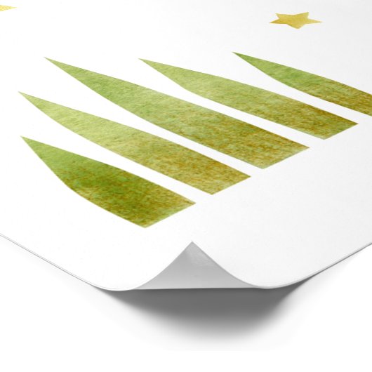 アフリカのサファリ：水の色のワニとヤシの木 ポスター (角)