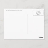 アフリカのサンセットボツワナのポストカード ポストカード (裏面)