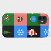 アフリカのサンタクロース色ブロック Case-Mate iPhoneケース (裏面(横))