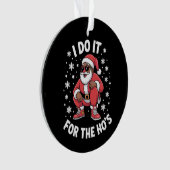 アフリカのサンタ・アメリカ人のクリスマスのために オーナメント (正面)