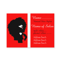 アフリカのシックで自然な毛のイラストレーション