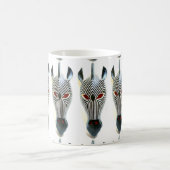 アフリカのシマウママグカップ コーヒーマグカップ (中央)