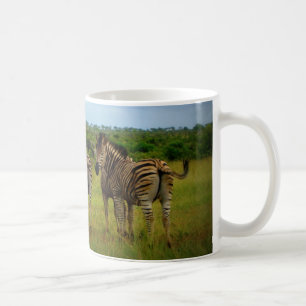 アフリカのシマウマ コーヒーマグカップ