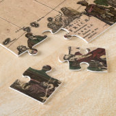 アフリカのジグソーパズルのゲームの1688旧世界の地図 ジグソーパズル (側面)