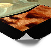 アフリカのジャングルの美しい ポスター (角)