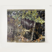 アフリカのジャングルの花 タペストリー (正面(横))