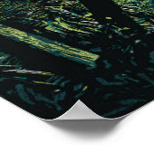 アフリカのジャングルの西の低地ゴリラの男性 ポスター (角)