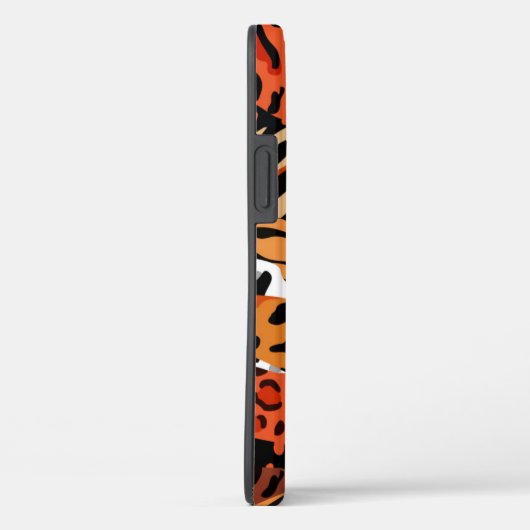 アフリカのジャングル動物の水の色の部族のパターン Case-Mate iPhoneケース (裏面 / 右)