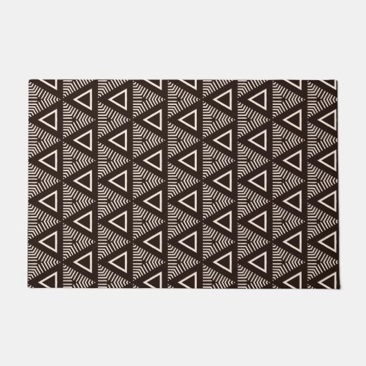 アフリカのスタイル様式 ドアマット (正面)