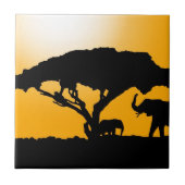 アフリカのスタイル タイル (正面)