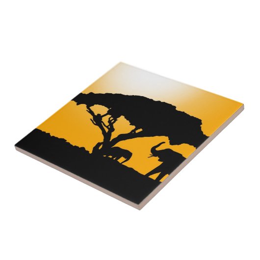 アフリカのスタイル タイル (側面)