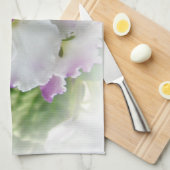 アフリカのスミレの花 キッチンタオル (四つ折り)