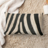 アフリカのゼブラプリント、ウィルディフェ、サファリデコール、 ランバークッション (ブランケット)