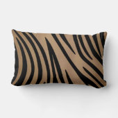 アフリカのゼブラ ランバークッション (裏面)
