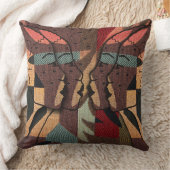 アフリカのタペストリー クッション (ブランケット)
