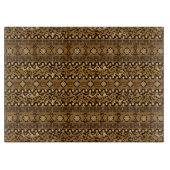 アフリカのチータの皮パターン2 カッティングボード (正面)