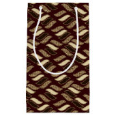 アフリカのチータの皮パターン2 スモールペーパーバッグ (正面)