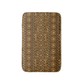 アフリカのチータの皮パターン2 バスマット (正面縦)