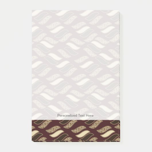 アフリカのチータの皮パターン2 ポストイット (正面)