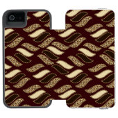 アフリカのチータの皮パターン2 INCIPIO iPhoneウォレットケース (フォリオ Open)