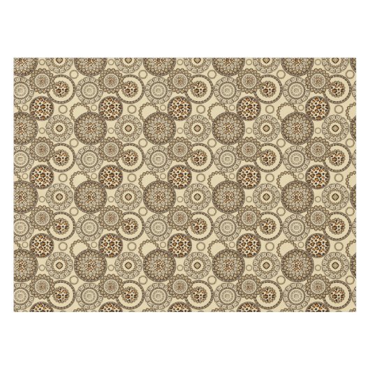 アフリカのチータの皮パターン3 テーブルクロス (正面(横))