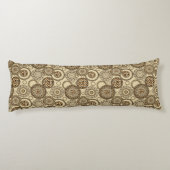 アフリカのチータの皮パターン3 ボディピロー (裏面)