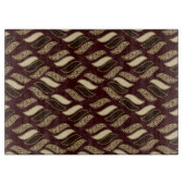 アフリカのチータの皮パターン カッティングボード (正面)