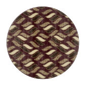 アフリカのチータの皮パターン カッティングボード (正面)